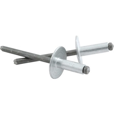 Allstar Large Head Rivet Silver 3000pk