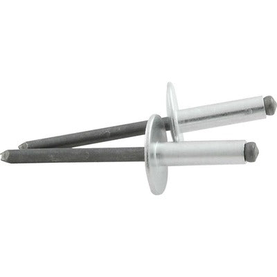 Allstar Large Head Rivet Silver 250pk