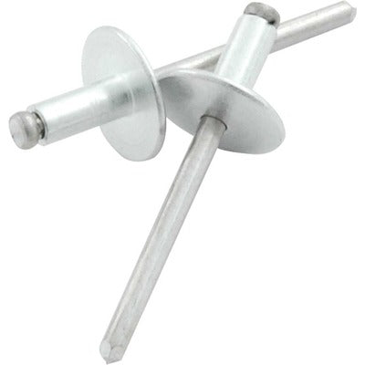 Allstar Large Head Rivet Silver 250pk