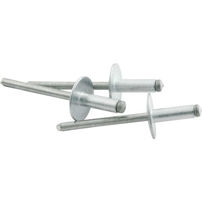 Allstar Large Head Rivet 250Pk Silver