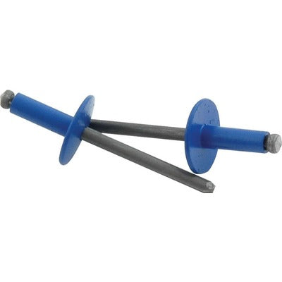 Allstar Large Head Rivet 250Pk Chevron Blue