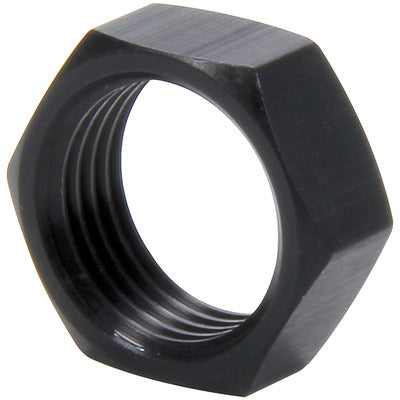 10pk 5/8-18 LH Aluminum Jam Nut Thin OD Black