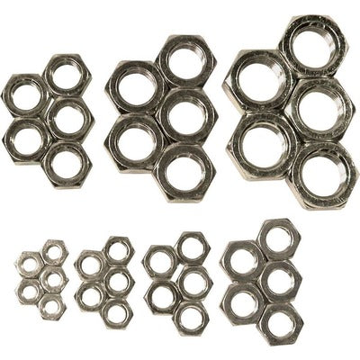 Allstar LH Jam Nut Assortment Steel
