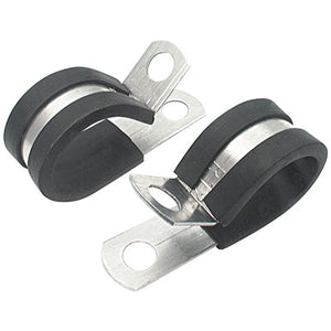 Allstar Aluminum Line Clamps 1/2in 50pk