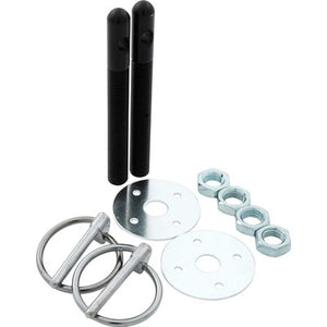 Allstar Aluminum Hood Pin Kit 3/8in Black