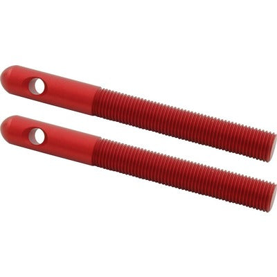 Allstar Replacement Aluminum Pins 3/8in Red 2pk