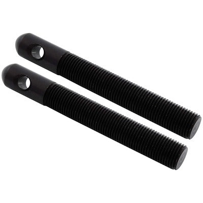 Allstar Replacement Aluminum Hood Pins 1/2in Black 2pk
