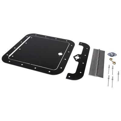 Allstar Access Panel Kit Black 8in x 8in