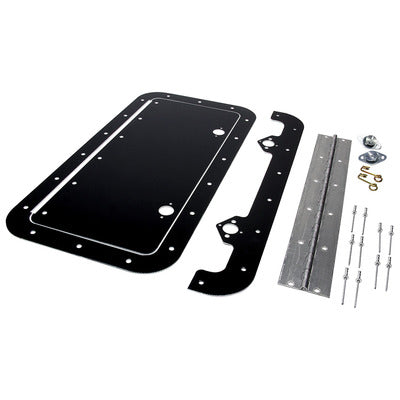 Allstar Access Panel Kit Black 6in x 14in