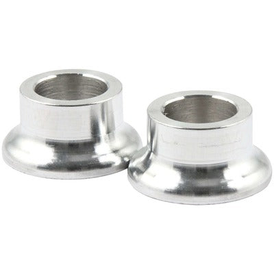 Allstar Tapered Spacers Alum 1/2in ID x 1/2in Long