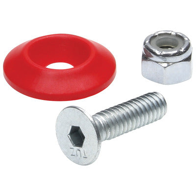 Allstar Countersunk Bolt Kit Red 10pk