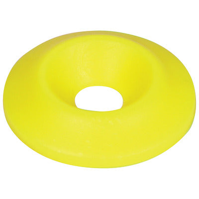 Allstar Countersunk Washer Fluorescent Yellow 50pk