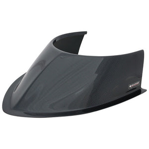 Allstar Hood Scoop - Long Tapered Front 5-1/2in Curved