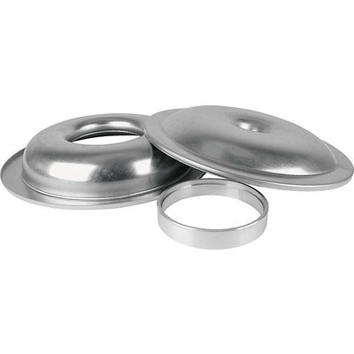 Allstar Lightweight 14in Air Cleaner Kit Plain No Element 1in Spacer