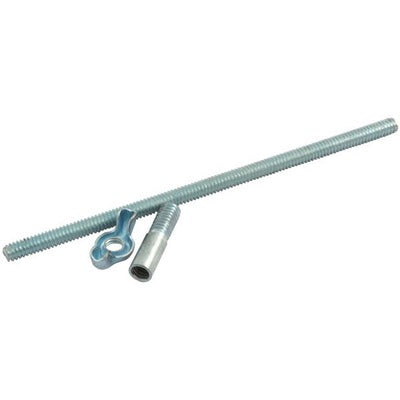 Allstar Straight Stud w/ Adapter 1/4-20 x 6in