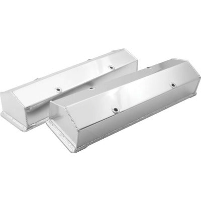 Allstar Valve Covers SBC Fab Aluminum w/o Tubes