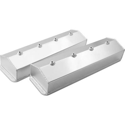 Allstar Valve Covers SBC Fab Alum Centerbolt