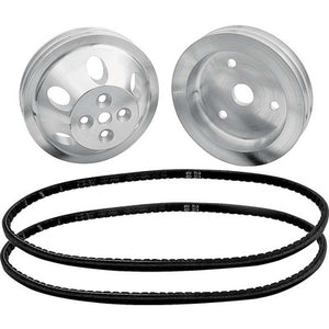 Allstar 1:1 Pulley Kit for use w/o Power Steering