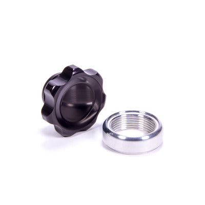 Allstar Filler Cap Black with Weld-In Alum Bung Small