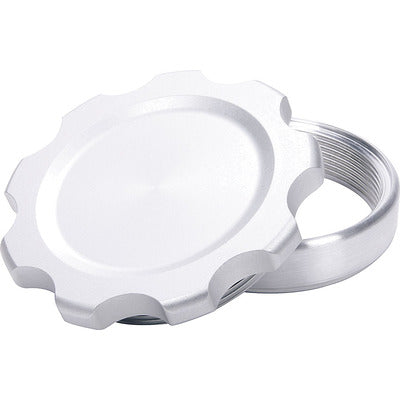 Allstar Filler Cap Silver with Weld-In Steel Bung Large