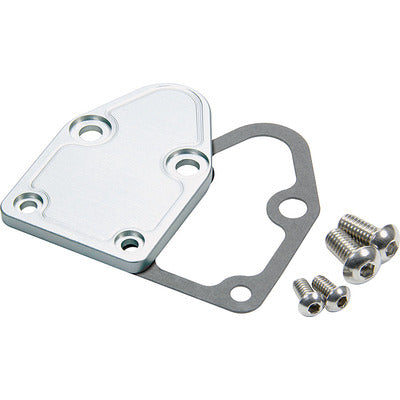 Allstar SBC Fuel Pump Block Off Plate Clear