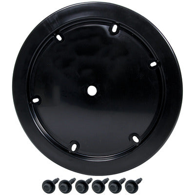 Allstar Universal Wheel Cover Black 6 Hole Bolt-on
