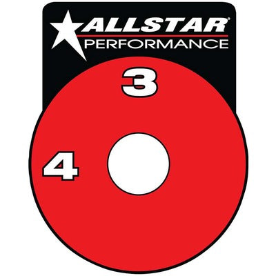 Allstar RF Brake Shut-Off Valve Decal