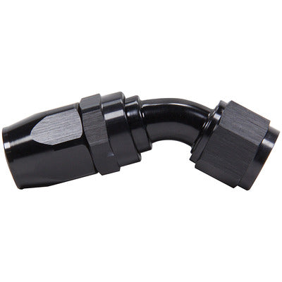 Allstar Hose End 45 Degree -10 Black