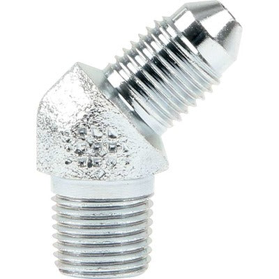 Allstar Adapter Fitting -3 To 1/8 NPT 45 Degree