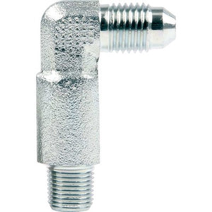 Allstar Adapter Fitting Tall -4 To 1/8 NPT 90 Degree