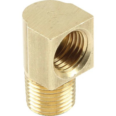 Allstar Adapter Fittings 1/8 NPT to 3/16 90 Deg 4pk