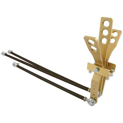 Allstar 3 Lever Shifter Gold