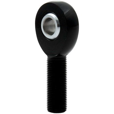 Allstar Performance Aluminum Rod End LH Male Black 1/2ID x 5/8Thread
