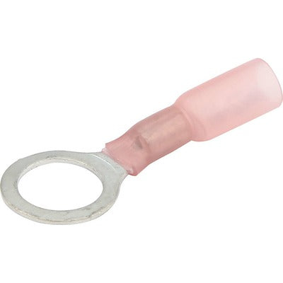 Allstar Ring Terminal 3/8in Hole Heat Shrink 22-18 10pk