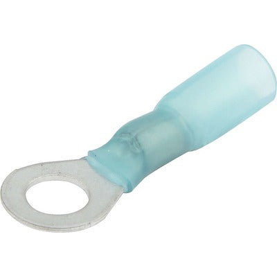 Allstar Ring Terminal 1/4in Hole Heat Shrink 16-14 10pk