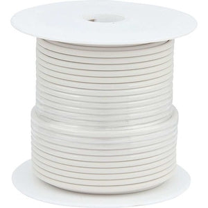 Allstar 14 AWG White Primary Wire 100ft