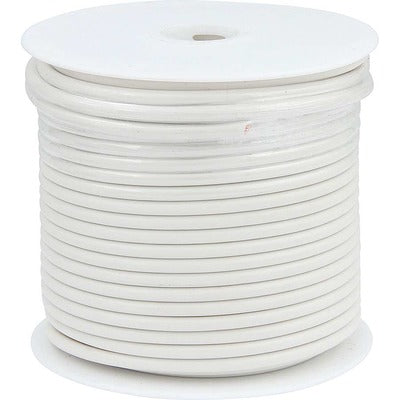 Allstar 10 AWG White Primary Wire 75ft