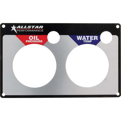 Allstar Replacement 2 Gauge Panel OP/WT