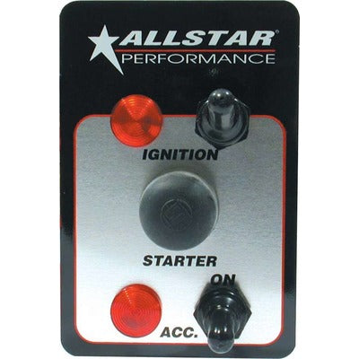 Allstar Switch Panel Two Allstar Switch w/Lights