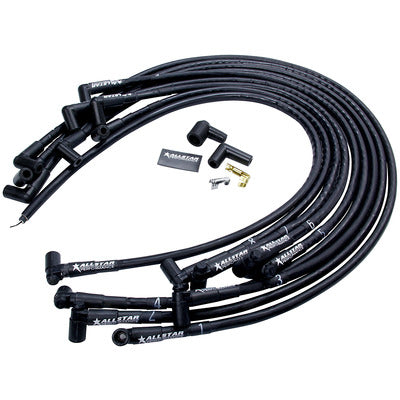 Allstar Spark Plug Race Wire Set Under Header w/ Sleeve