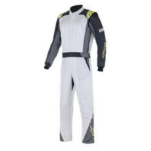 Alpinestars 2022 Atom SFI Bootcut Race Suit - Silver/Anthracite/Yellow