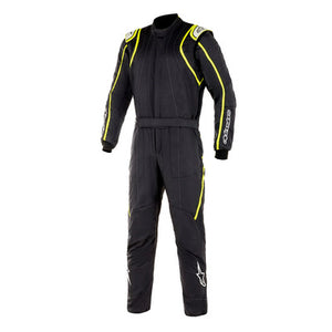 Alpinestars GP Race Suit V2 (Boot Cut) - Black/Yellow Fluorescent