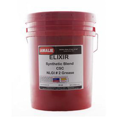 Amalie Elixir Syn-Blend Grease - 35 lb Bucket