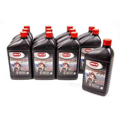 Amalie X-treme 4T SG Motorcycle Oil 10W40 - Case of 12 (quart)