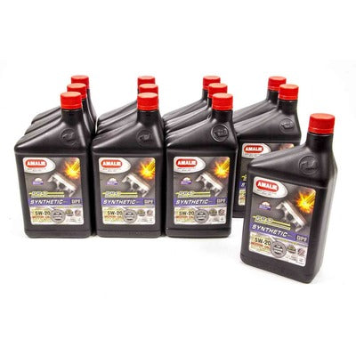 Amalie PRO High Performance (HP) Syn Blend 5W20 Oil - Case of 12 (quart)
