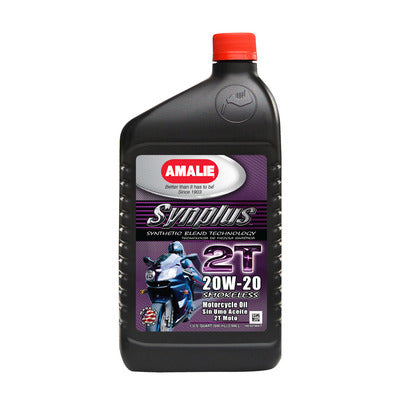 Amalie Synplus Synthetic Blend 2T Motorcycle Oil