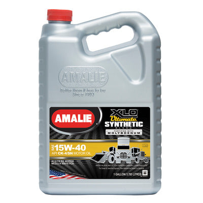 Amalie XLO Ultimate Synthetic Blend w/Moly 15W40 - Gallon