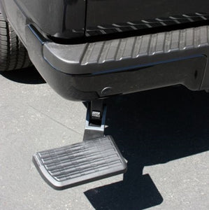 AMP Research 75313-01A BedStep Retractable Bumper Step for 2017-2019 Ford F-250/F-350/F-450