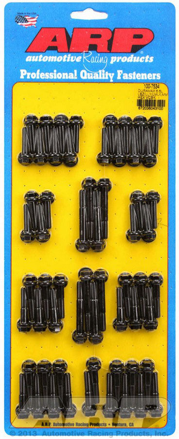 ARP Valve Cover Bolt Kit 6pt - Duramax 6.6L 100-7534