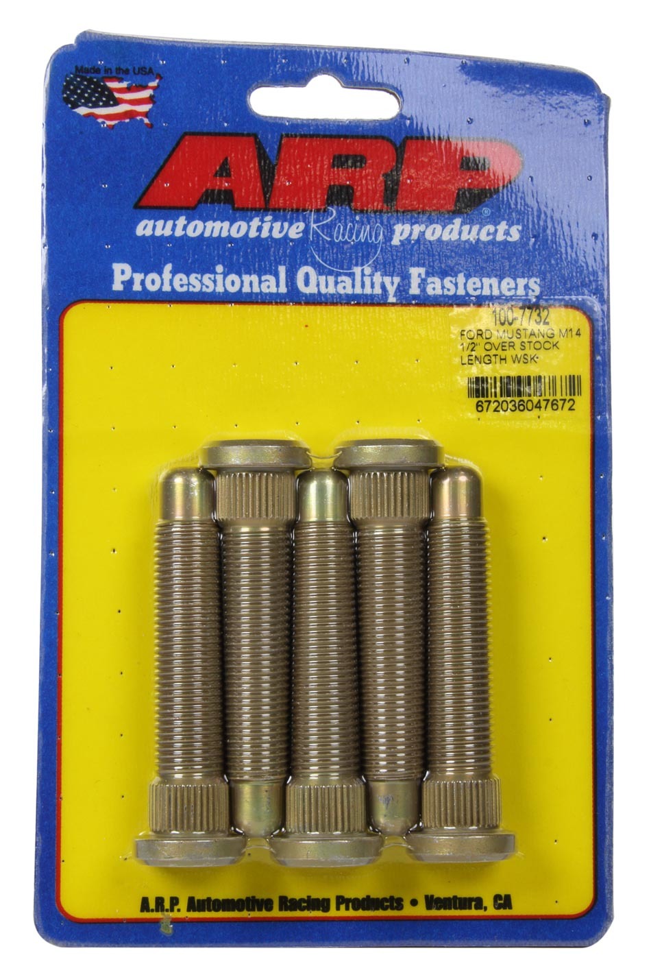 ARP Wheel Stud Kit - Mustang (5pk) 100-7732